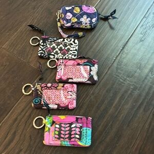 vera bradley mini wallets